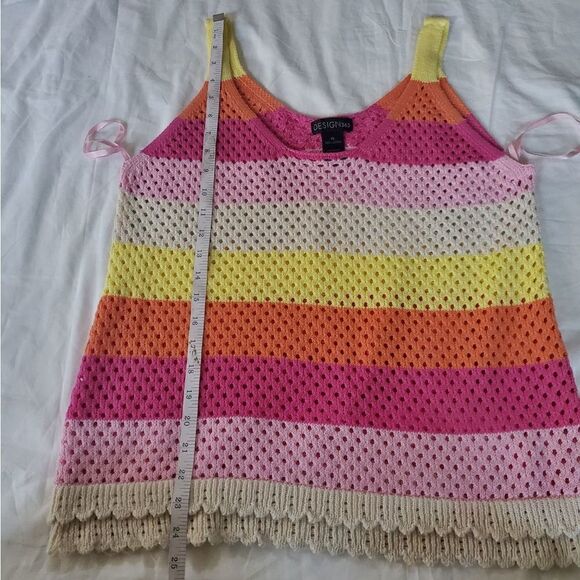 Design365 Bright Stripe Knit Top XL - Picture 7 of 9